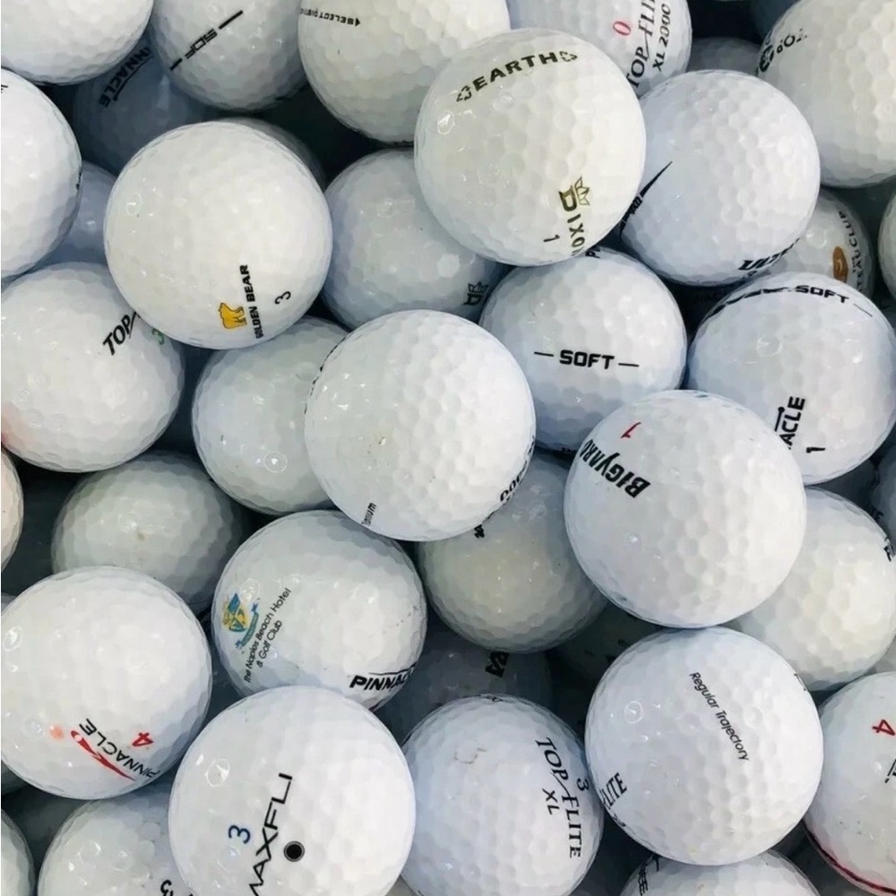 100 Near Mint 5A/4A ASSORTED BRAND USED GOLF BALLS Titleist TopFlite TopGolf - Picture 3 of 3